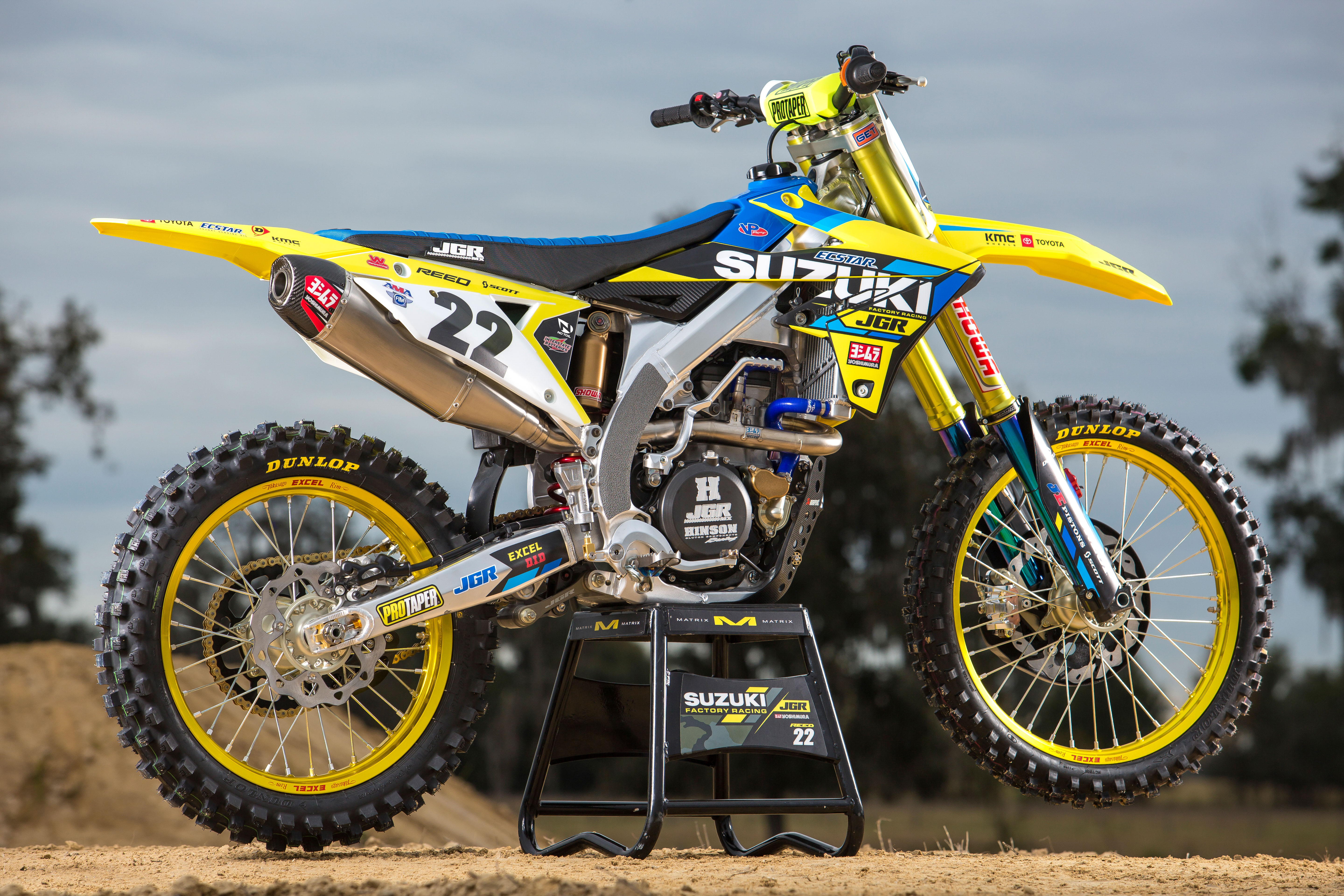 レイページ An Inside Look at Chad Reed's 2019 Factory Suzuki RM-Z450